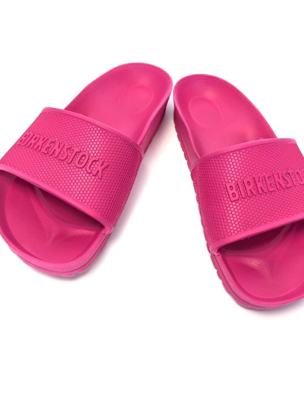 Birkenstock Barbados EVA Slides Hot Pink Women's Sz 8 Beach Essential Recovery - Picture 3 of 8